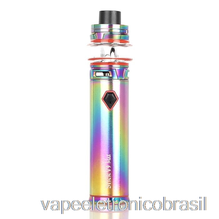 Vape Eletrônico Smok Stick V9 & Stick V9 Max 60w Starter Kit V9 Max - Arco-íris
